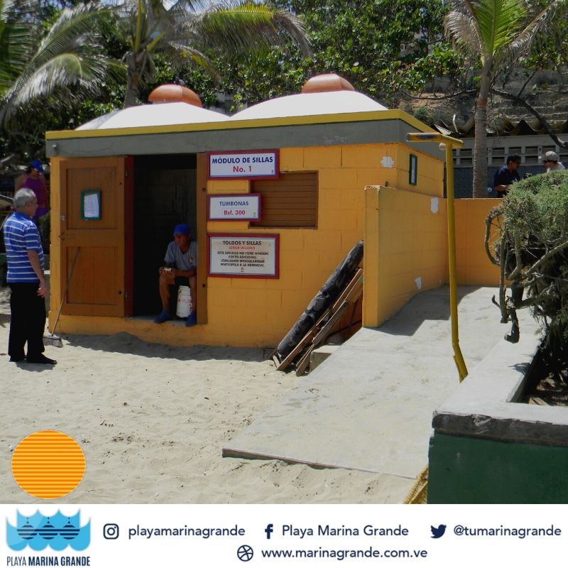 Te recordamos que con el pago de la entrada se incluye las sillas para el disfrute de nuestra #PlayaMarinaGrande ⛱🌊☀🕶👙
-
#PlayaMarinaGrande #Amigos #Vargas #Playa #Paseo #Familia #CuidatuPlaya #Seguridad #Limpieza #Servicios