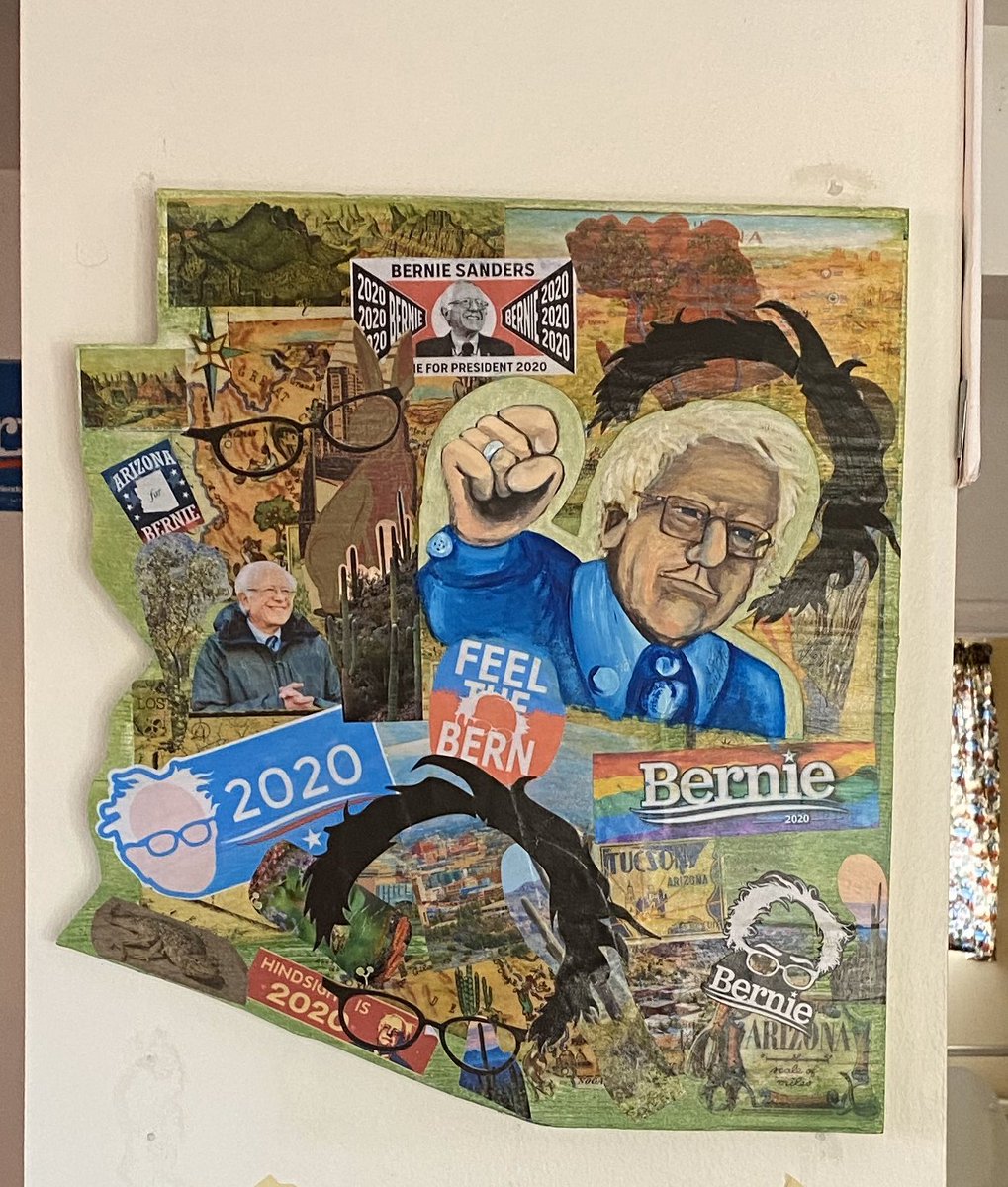 rn_tucson's tweet photo. A vote for Biden means at least 8 more years before #MedicareForAll will be a reality. #Bernie2020 #BernieSurge #tucsonforbernie #arizonaforbernie https://t.co/HxO863JsWZ