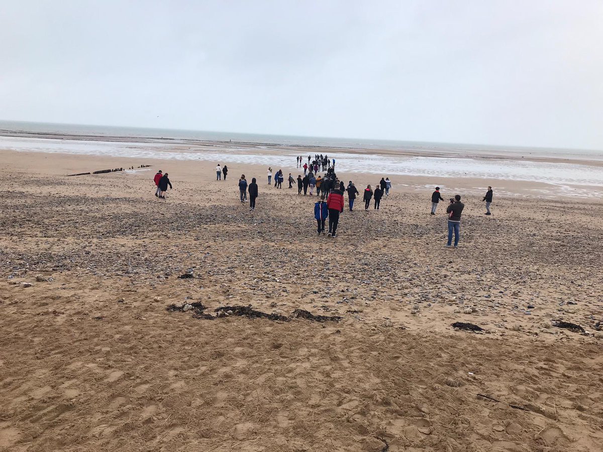 ShelfieldCA's tweet photo. Staff and Students enjoying time in France #therainwillnotstopus #Normandy2020 https://t.co/r18MHTVFXU