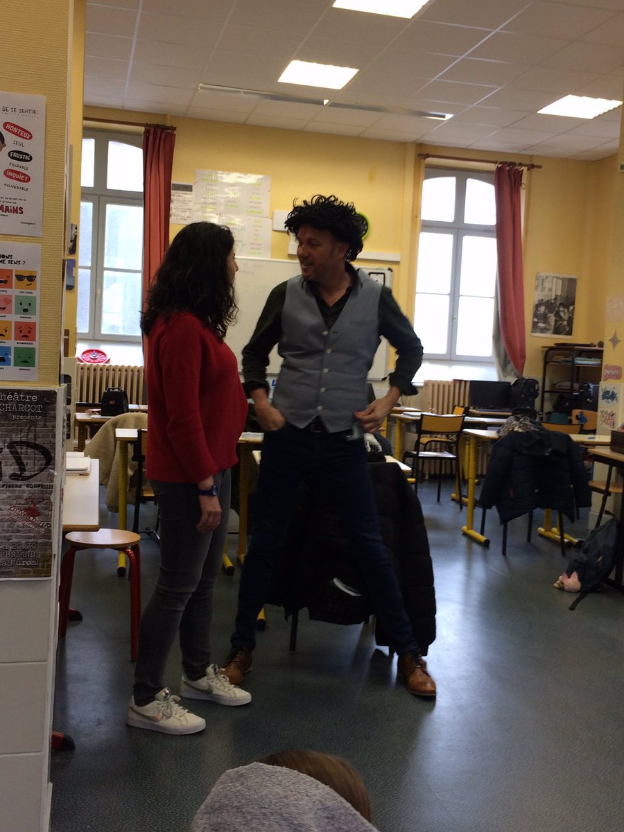CharcotCollege's tweet photo. Vivre ensemble, usages raisonnés d’internet, les relations aux autres... autant de thèmes abordés par les élèves aujourd’hui au sein du dispositif ULIS du @CharcotCollege #psychomedie #ash35
@VilleSaintMalo @ille_et_vilaine @DSDEN_35 https://t.co/kRn2WgMK8k