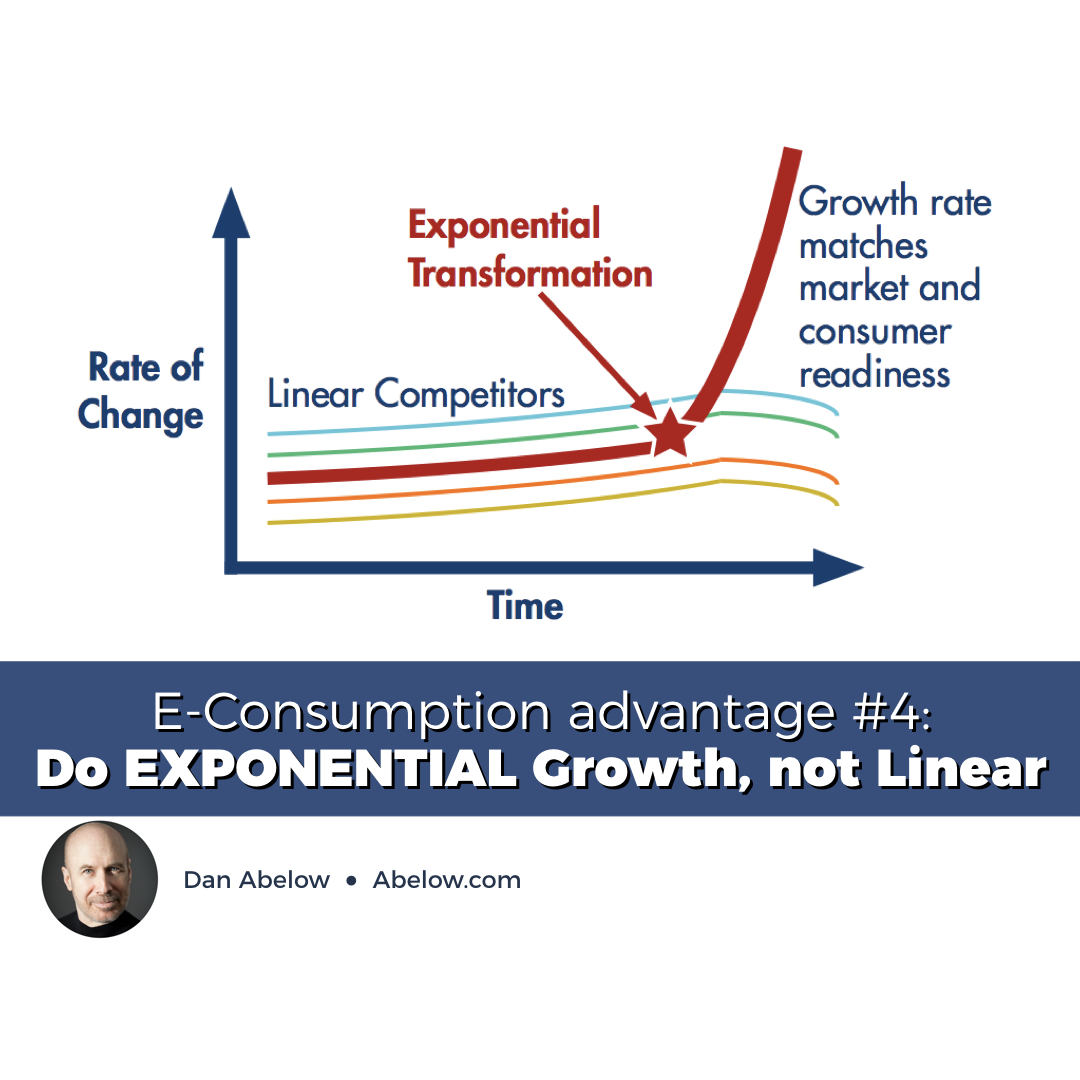 danabelow's tweet image. E-Consumption Advantage: Switch to Exponential Growth. Build for 10 people and scale to 10 thousand, 10 million and 100 million bit.ly/e-consumption #design #software for #digital #business #leadership
