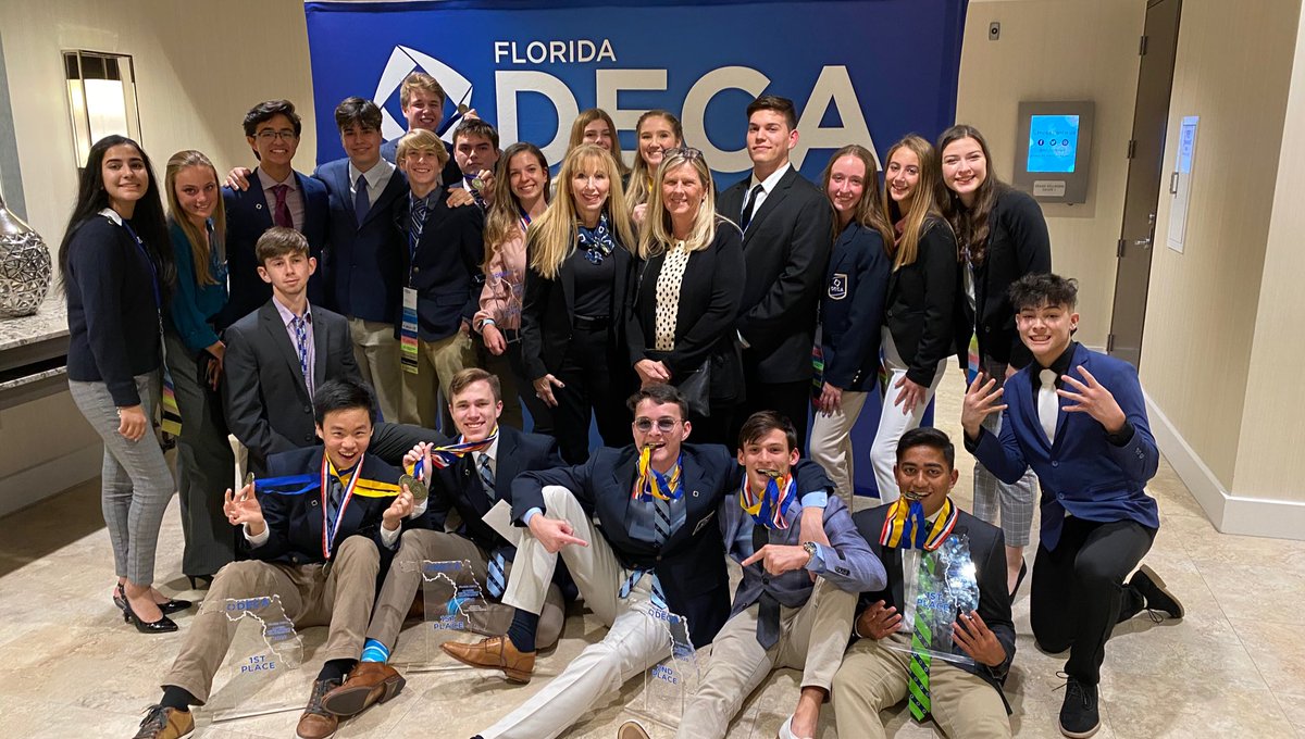barrondeca's tweet photo. On behalf of everyone at @BarronDECA, we want to thank our advisor, Ms. Wilson, for all the hard work she put in to make this trip great.

We also want to thank our chaperone, Mrs. Annoye, and all of the other CCPS teachers/chaperones/staff who helped make this trip possible. 🔹 https://t.co/0j3VSGVclO