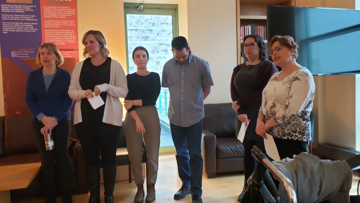 OttTransitRider's tweet image. @ottawacity Hall #TransitChallenge2020 press conference wrap up @OttTransitRider @freetransitott @HealthTransport @EcologyOttawa