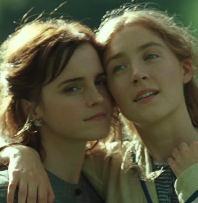 jadehar21's tweet photo. emma watson &amp; saoirse ronan give me life 😭💞 https://t.co/9jbbfKMnNZ