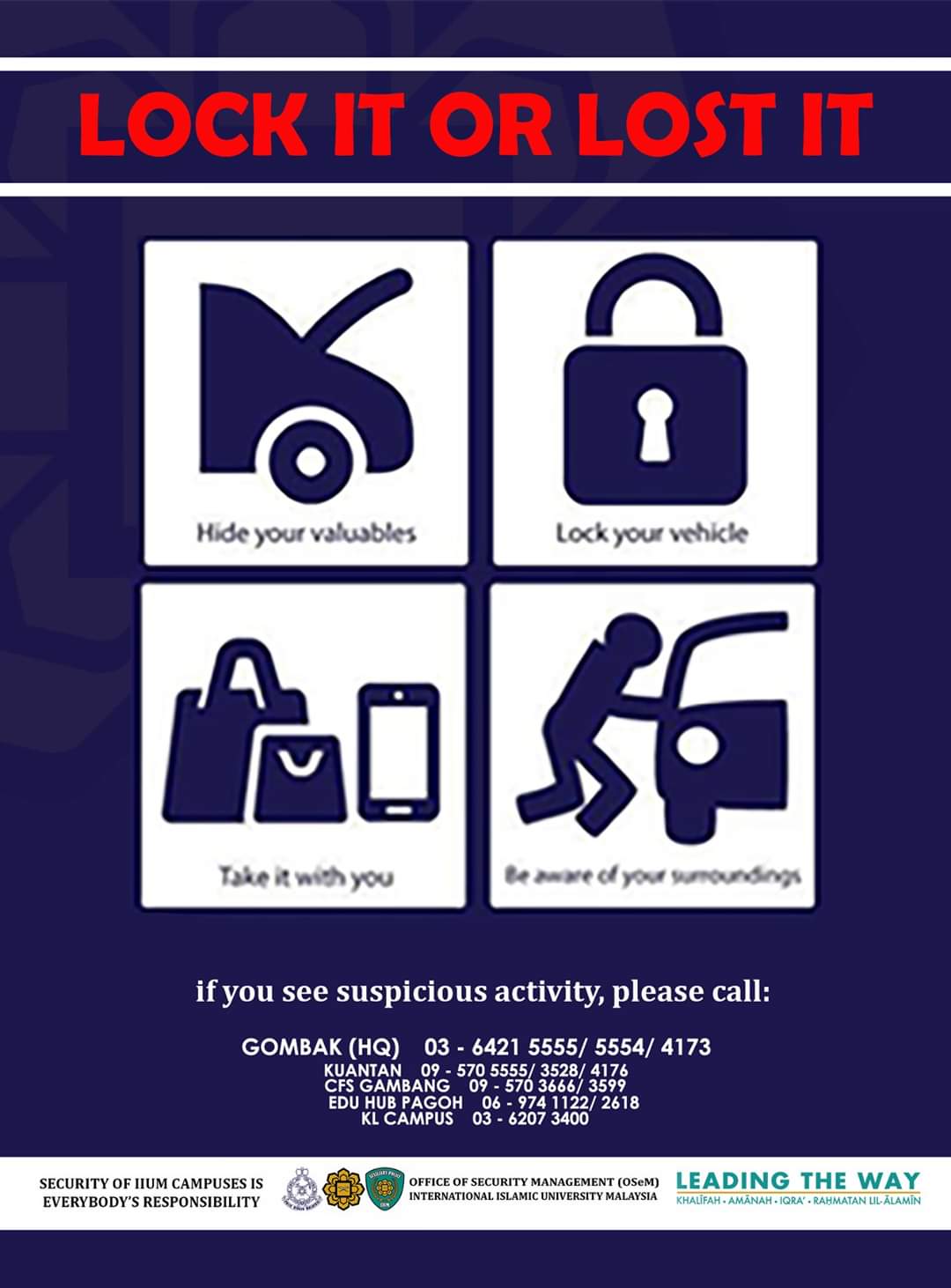 IIUM Auxiliary Police on Twitter