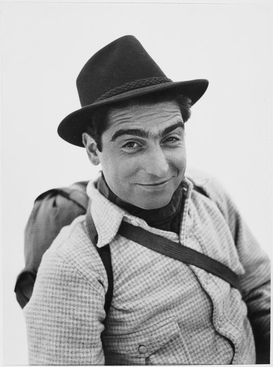  Great photographers by great photographersA "portrait impromptu" of Robert Capa by Willy Ronis. The two met in Switzerland, "on the slopes of Mont-Joux", in 1939, & took each other's pictures. When Ronis heard of Capa's death in 1954 he tracked down this negative.