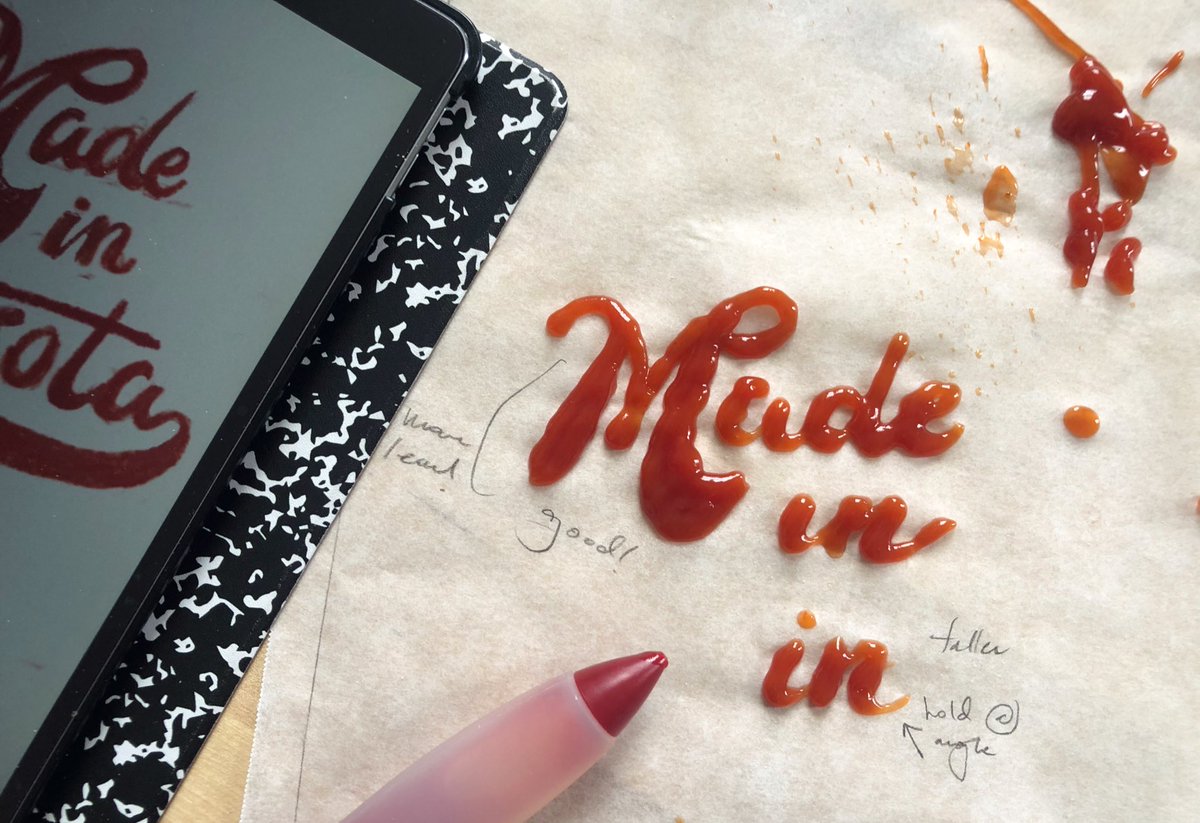 marmaladebleue's tweet image. Playing ketchup 🍅