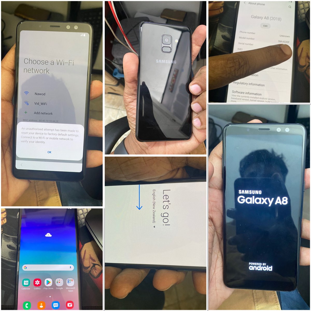 samindapowerson's tweet photo. SAMSUNG A8 2018 FRP UNLOCK DONE ...🙏🙏📞0️⃣7️⃣7️⃣4️⃣3️⃣7️⃣2️⃣3️⃣7️⃣2️⃣ https://t.co/8yN8pIkbar