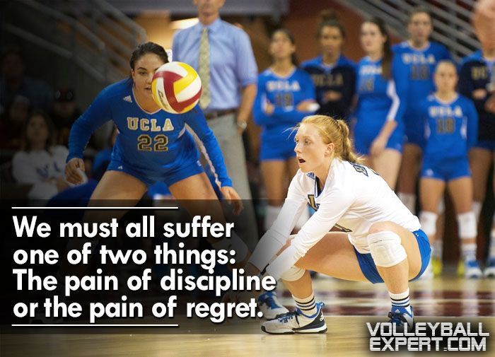 We must all suffer one of two things:

1. The pain of discipline
2. The pain of regret.