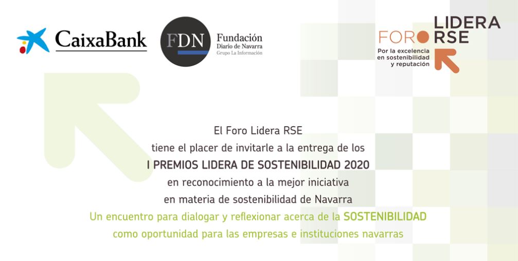 Muy contentos de ser finalistas de los I Premios Lidera de #Sostenibilidad organizados por <a href="/rse_foro/">Foro Lidera RSE</a> y promovidos por <a href="/FundacionDN/">FundacionDN</a>  y <a href="/caixabank/">CaixaBank</a>
🌎El Foro Lidera RSE nace para promover la sostenibilidad y la responsabilidad social entre las organizaciones. bit.ly/2TDlCWa