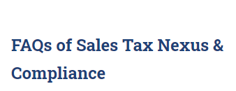 FreestyleOMS's tweet image. Does #SalesTaxCompliance for your #eCommerce biz keep you up at night? Check out our #FAQpage for answers to the most common questions about #SalesTaxNexus & Compliance.
buff.ly/3cKHUwp