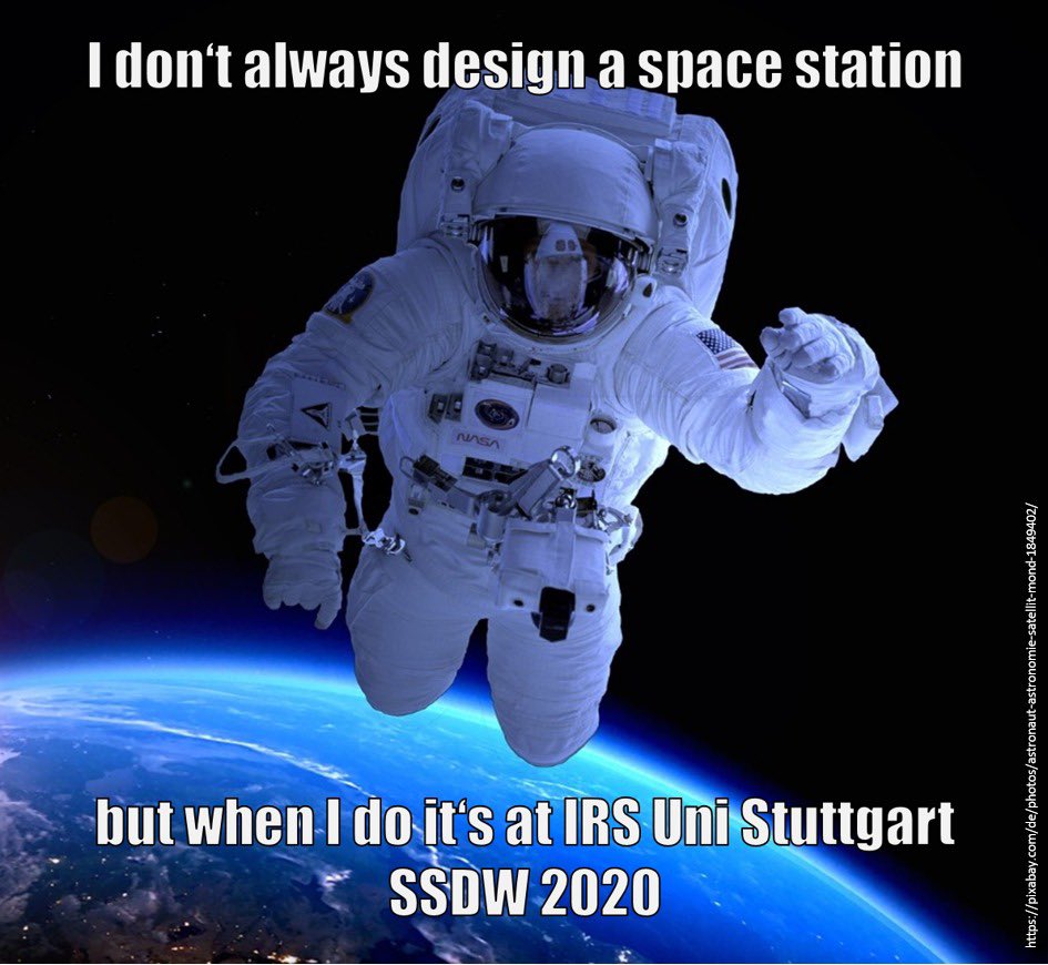 SpaceStationDW's tweet photo. Are you up to the challenge of designing a #spacestation? Check out the #SSDW2020 website at: https://t.co/lI08RLOd6K Applications opening soon! https://t.co/O4Lwuvjkbl