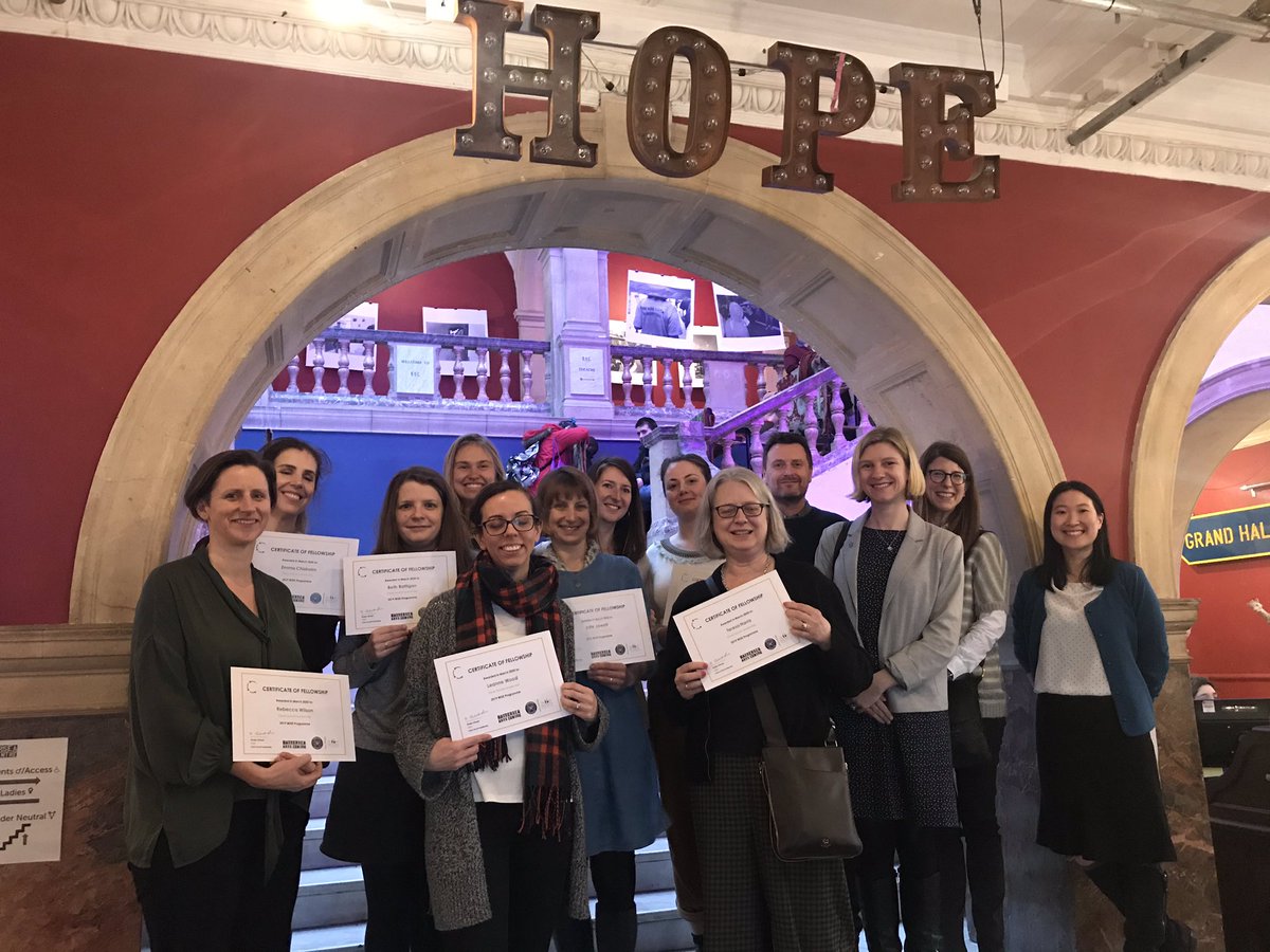 CloreSocial's tweet photo. Congratulations ๐ Thatโs wrap! #WISEprogramme celebrate the end of their @CloreSocial Emerging Leader programme today. What an inspiring group of leaders. Excited to see their impact in Wandsworth and beyond! @WimbledonFdn #bpsfoundation @battersea_arts https://t.co/C7QpZAtLDj