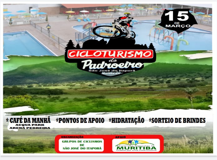 walterflick's tweet photo. Vamos todos para o 1º Cicloturismo do Padroeiro em São José do Itaporã - Muritiba - BA! #GeComVc https://t.co/R9tJDdh9ve
