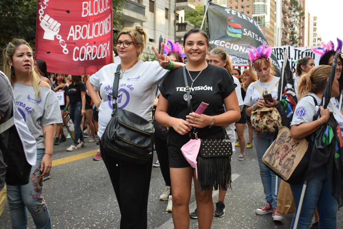 SATSAIDcordoba's tweet photo. #8M "Día Internacional de la Mujer Trabajadora"
#9M ➡️ #MARCHAMOSJUNTAS
#MujeresDeTelevision
#MujeresDelSATCba
#TrabajadorasSomosTodas ✊🏻👭
#SatsaidCba
@satsaidnacional https://t.co/9VB1VdzDDC