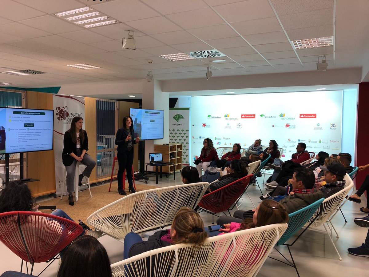 El <a href="/pcusal/">Parque Científico de la Universidad de Salamanca</a> ha recibido a los estudiantes de la Semana Internacional de Marketing Digital #SemanasInternacionales #CEISA #sergistas #sergioarboleda
