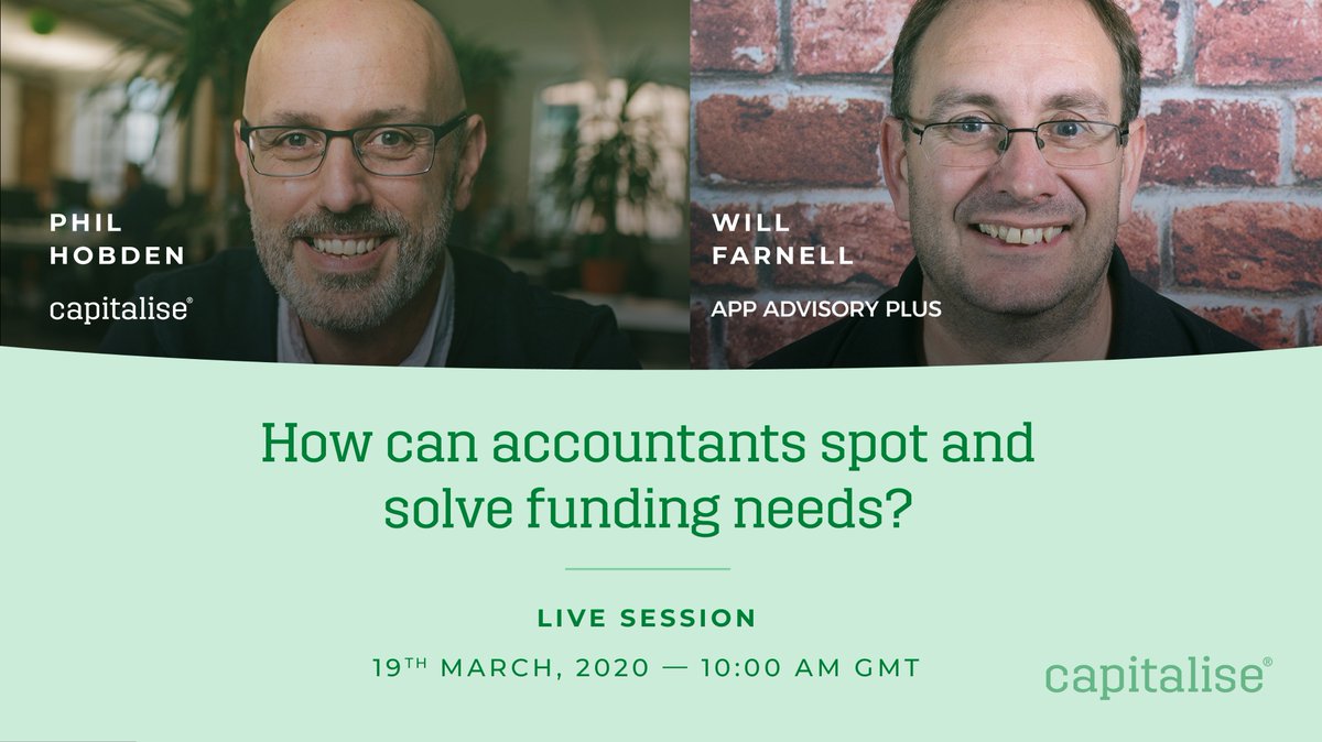 phil_hobden's tweet photo. How do you have the advisory conversation with clients? How has the role of accountants changed? Join me and the one and only @willfarnell👉 https://t.co/FDQsMBsvix as we chat all things adviser-led funding. 
@AppAdvisoryPlus @farnellclarke #LongLiveTheAccountant #MoreThanFunding https://t.co/Z1yKHprrwg