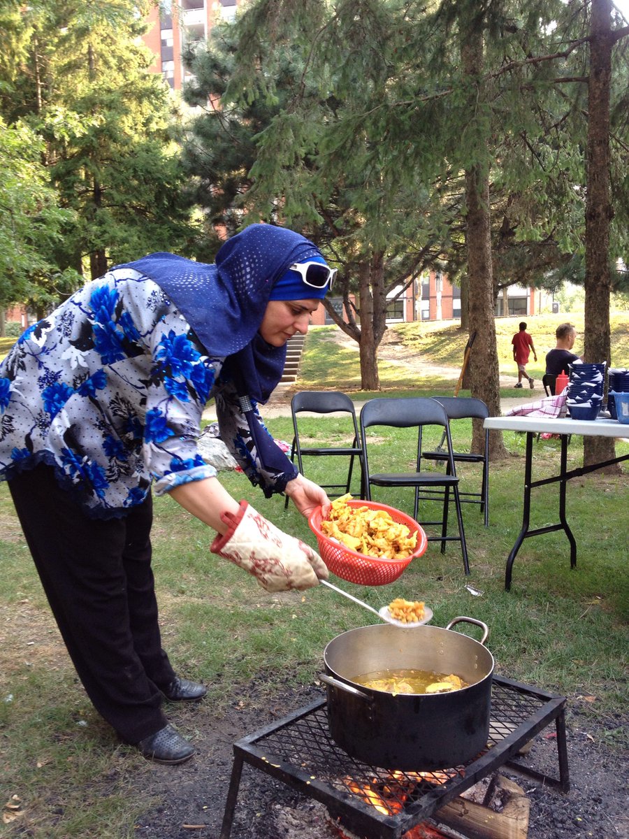 mabellearts's tweet photo. This #thankfultuesday, we're highlighting the Mabelle Ladies' Cooking Circle, long supported by @TorontoPearson! We want to thank them for their tireless work feeding our community over the last ten years, with a special thanks to the #PropellerProject for their ongoing support! https://t.co/V8IFaMk1y5