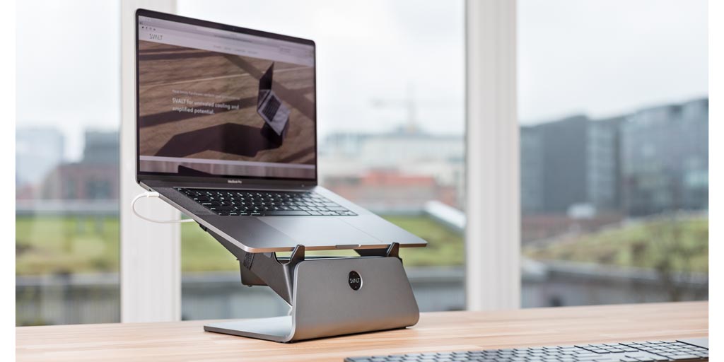 SVALT helps to bring workstation productivity to home offices. Heat is the enemy of laptop performance and reliability, why risk the downtime and expense, keep it cool with SVALT and unleash your laptop’s peak performance potential. svalt.com