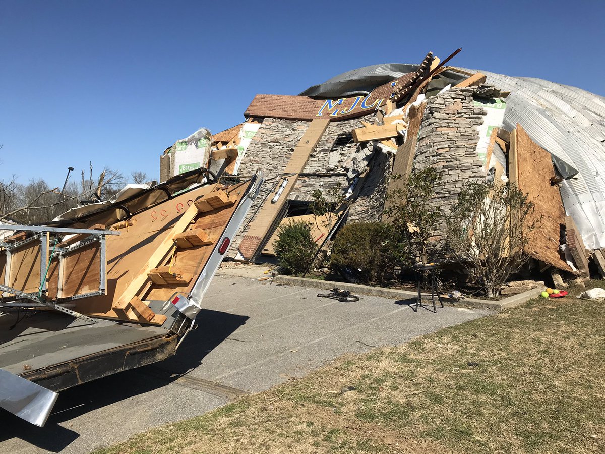DonnaMitchell's tweet photo. Touching to see hundreds  of volunteers in the crew we worked with moving blocks of debris in Nashville this weekend. We didn’t stand around taking many pics because they can’t convey the scene.  Made so much progress by working together but so overwhelming. ❤️#NashvilleTornado https://t.co/xbK31MGHBj
