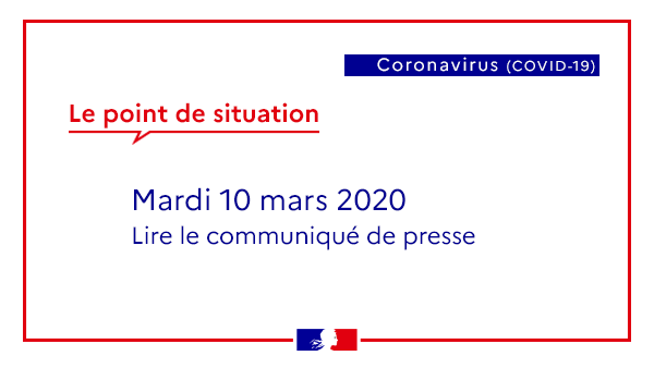 #Coronavirus #COVID19 | Point de situation : 
◾1 606 cas confirmés
◾30 personnes décédées

Pour réduire la transmission du virus et atténuer l’impact de l’épidémie sur la population chacun doit appliquer les gestes barrières.

🗞 Lire le communiqué solidarites-sante.gouv.fr/actualites/pre…
