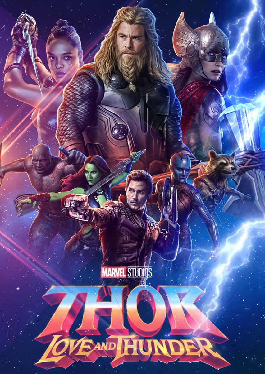 Apex_form's tweet photo. The Asgardians of the Galaxy are coming...#ThorLoveAndThunder #GuardiansOfTheGalaxyVol3 #fanart #MarvelStudios https://t.co/T4usMHY3UF