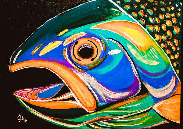 LOVES1973's tweet photo. New artwork for sale! - "Tropical Parrot Fish " - https://t.co/pRm4dlP1UT @fineartamerica https://t.co/o9s2LSoFX9