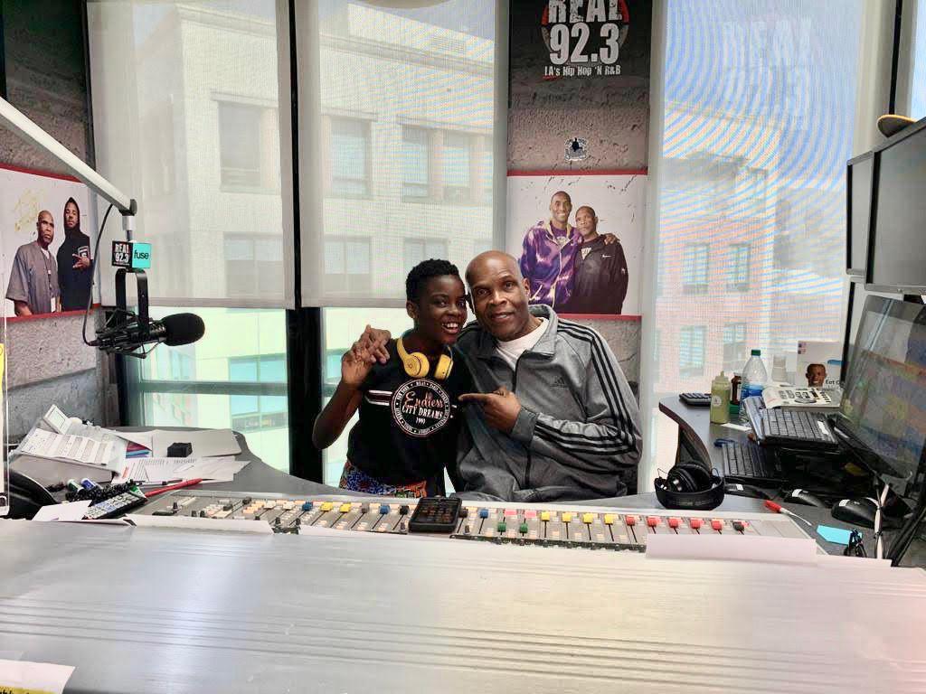 djswitchghana's tweet photo. Thank you @BigBoy @bigboysneiborhood for letting me come hang out and taking the time to chat with me at the @Real923LA station while I was in LA - I had fun &amp; it was Dhope!!! #SwitchUp https://t.co/rkEqeMWiKn