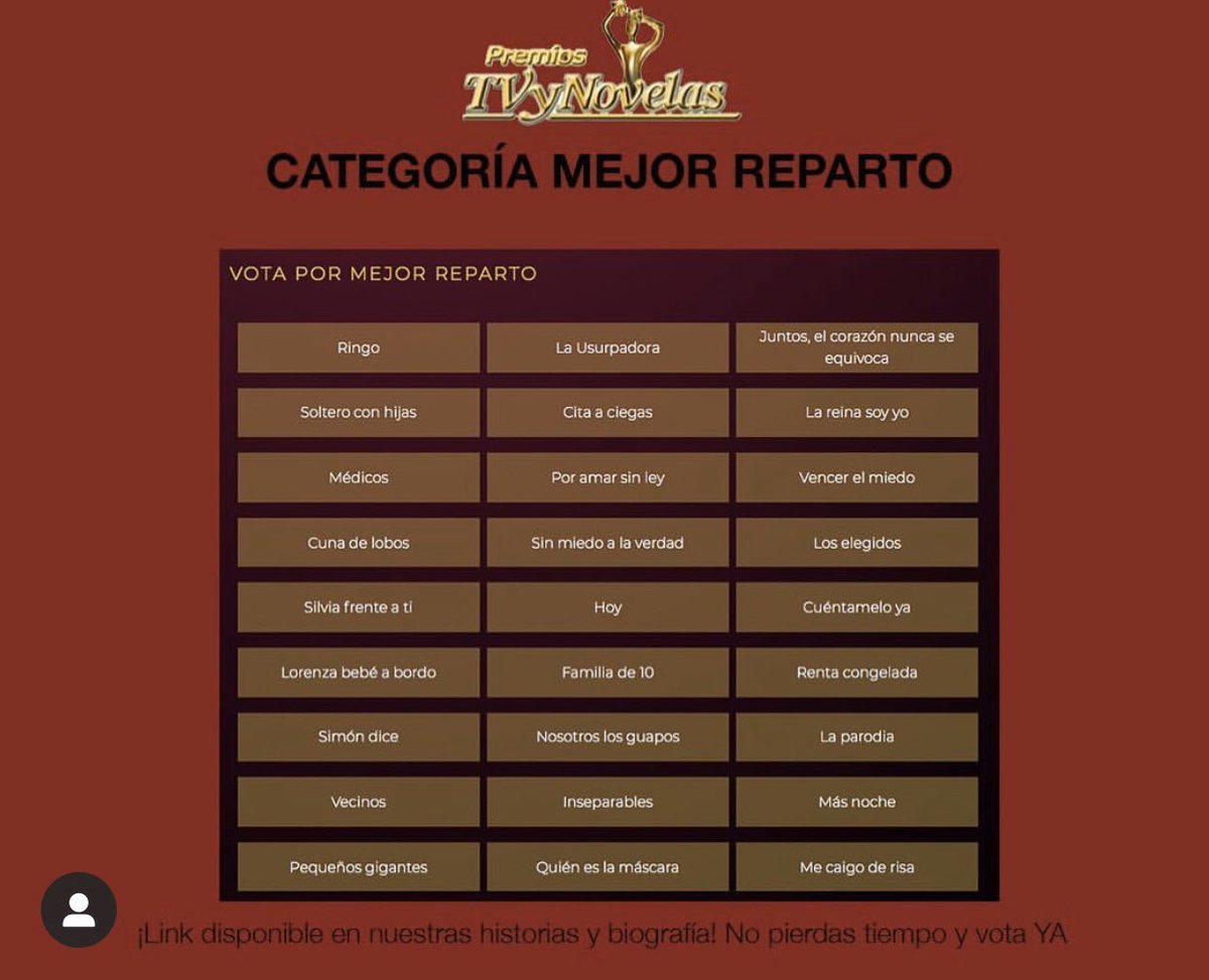 TV_LasEstrellas's tweet photo. #PremiosTVyNovelas 2020 
LOS FAVORITOS DEL PÚBLICO !!! 
MEJOR REPARTO 
Cual Producción es tu favorita ??? https://t.co/OZrnhmcGWl