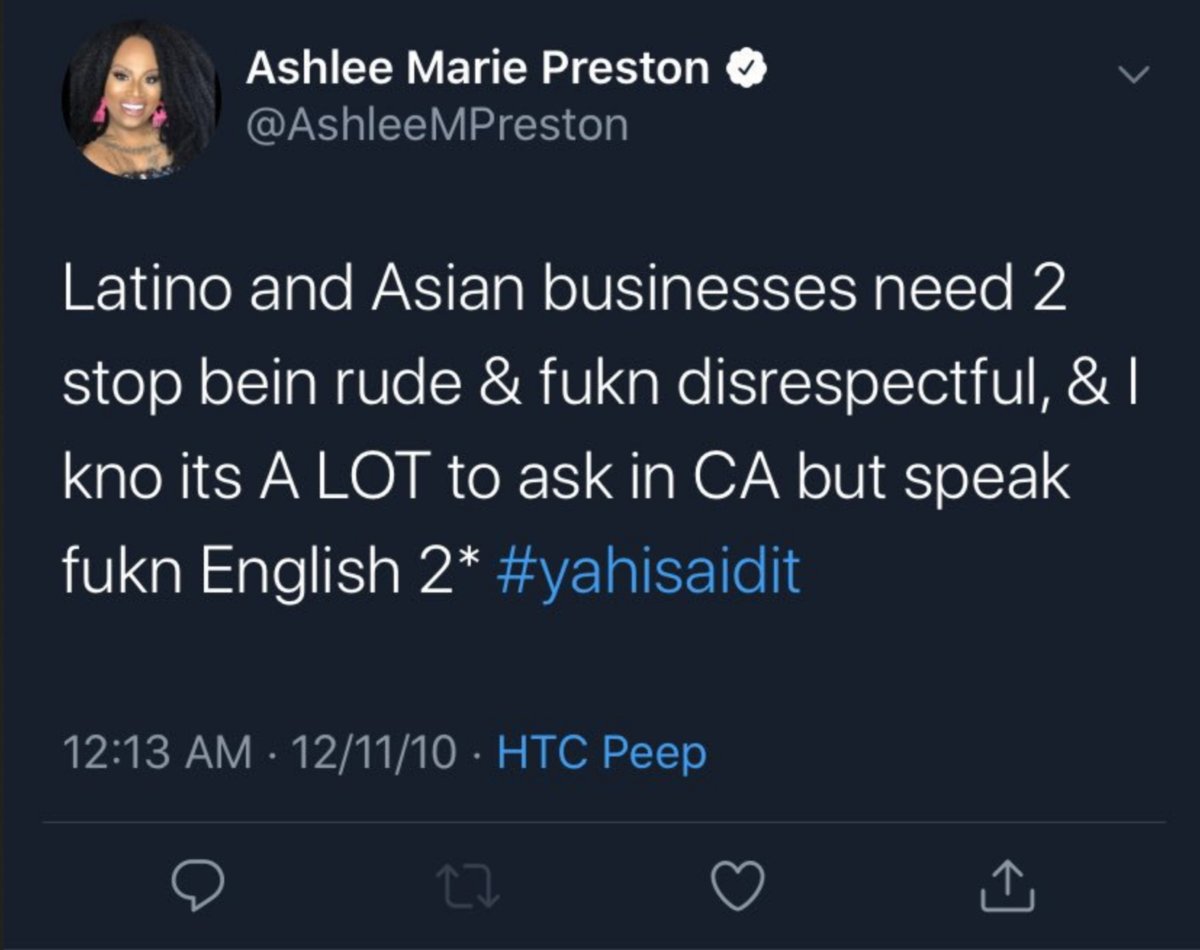 comments made by a celebrity surrogate Ashlee Marie Preston, who said homophobic and racist things. Preston made a video for Warren and Warren's silence about her past comments are inconsistent with what she demanding of Bernie and claiming to be committed to. (8/?)