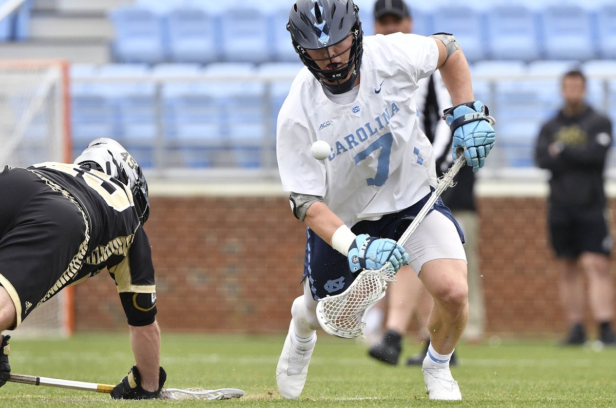 🚨 NEW SINGLE-GAME RECORD 🚨

Winning his 2⃣4⃣th face-off, Zac Tucci sets a new UNC record for face-offs won in a game. Shane Walterhoefer and Stephen Kelly held the previous record of 23, set in 2008 and 2017, respectively.

Let's hear it for, Tucc 👏👏

#GoHeels