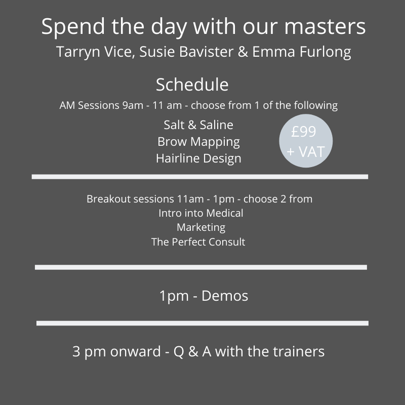 Finishing Touches (@cosmedictattoos) on Twitter photo ⚡ SPMU/SMP Development Day - Learn, network and enhance your skillset ⚡
We can’t wait to see you at our Haywards Heath HQ 22nd APRIL! 💕
★ For more info email gemma@finishingtouchesgroup.com ⚡ SPMU/SMP Development Day - Learn, network and enhance your skillset ⚡
We can’t wait to see you at our Haywards Heath HQ 22nd APRIL! 💕
★ For more info email gemma@finishingtouchesgroup.com