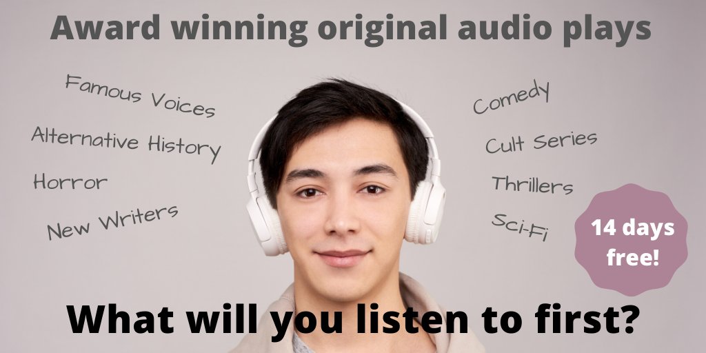 WirelessTheatre's tweet photo. https://t.co/gMDR3cu4hx

Two weeks free #audiofiction #audiodrama #documentarypodcasts #downloadaudio https://t.co/Kj3Dx4x467
