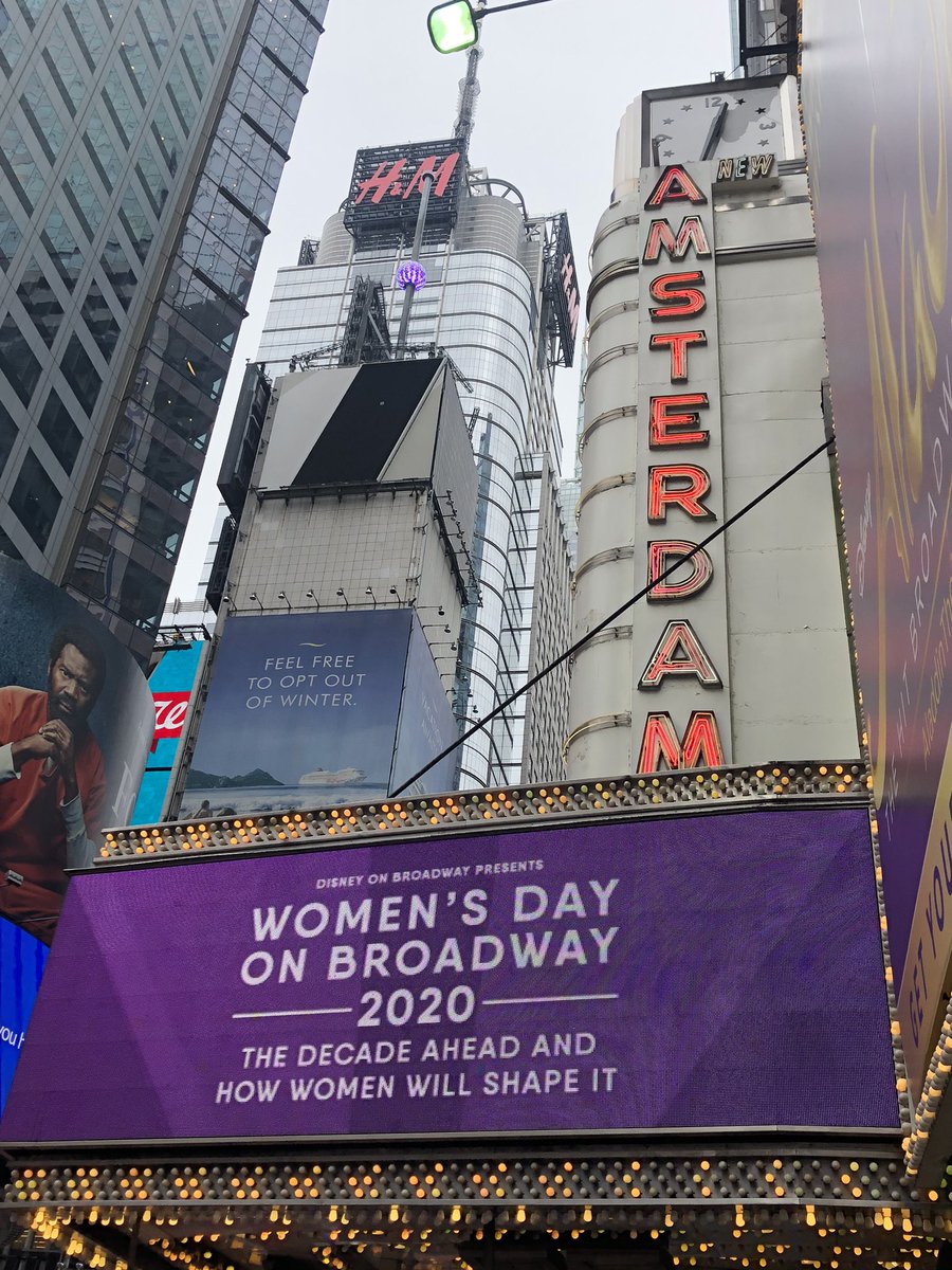 BwayCrew's tweet photo. The crew is here @womenofbroadway and ready to hear how the future will be female
💪👩‍💼
#WomensDay #TheFutureisFemale #Broadway #NYC https://t.co/f7nwNti9bV