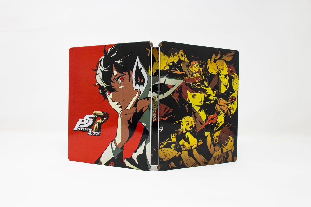 Official Atlus West On Twitter The Persona 5 Royal Launch Edition Comes With A Steelbook And A Voucher For A Dynamic Ps4 Theme Pre Order P5r From These Retailers To Get Bonuses While