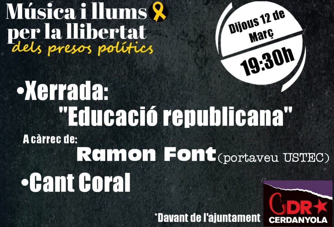 CDR Cerdanyola #DecidimSer #CDRAntifeixista tweet media