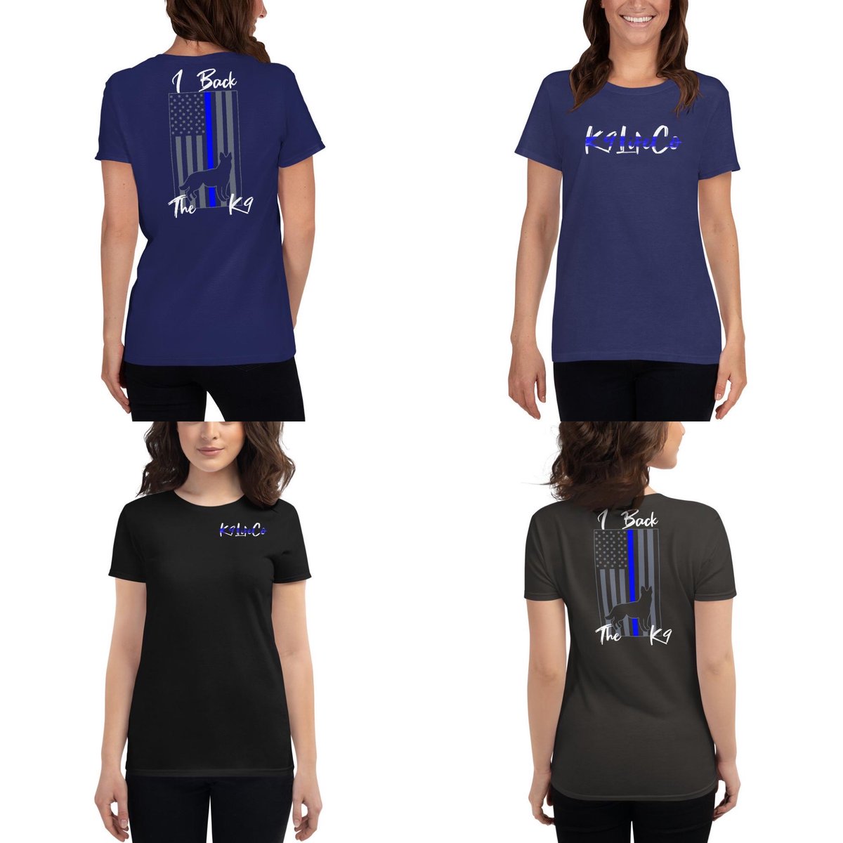 K9LifeCo- NEW DESIGN - WOMENS “I Back The K9 - TBL” shirts. Regular and fitted shirts. Multiple colors to choose from, come check them out ladies! k9lifeco.com
#k9unit #policedog #policek9 #k9dog #k9lifeco #k9wife #k9shirt  #k9handler #k9gf #k9officer  #policetees