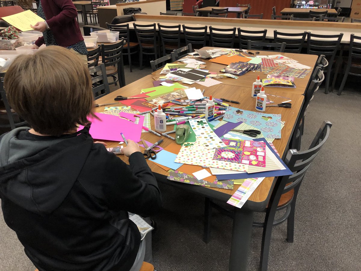 EckhardtBecky's tweet photo. Another great turn out by SSC staff increasing awareness of self care. @HeartlandCouns @SSCcardinalNews https://t.co/Fhxy4eCDbg