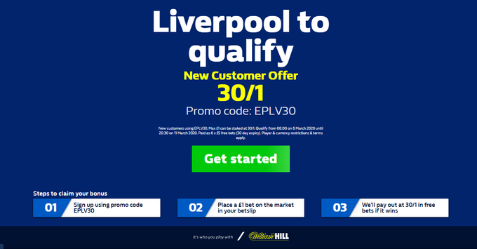 William Hill Price Boost