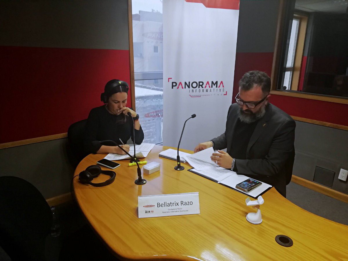 Enorme agradecimiento a @BellatrixRazo por abrirnos espacio una vez más y permitir que los eventos de <a href="/CulturaLeon/">CulturaLeón</a> lleguen a los guanajuatenses a través de <a href="/panoramaGto/">Panorama Guanajuato</a>; no se pierdan #EcosDelEstadios, el #ProgramanNacionalDeTeatroEscolar y la #67MIC. ¡Los esperamos!