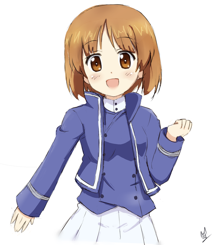 西住みほ 「BC自由学園みぽりん

#ガルパン 」|MA-2㌠のイラスト