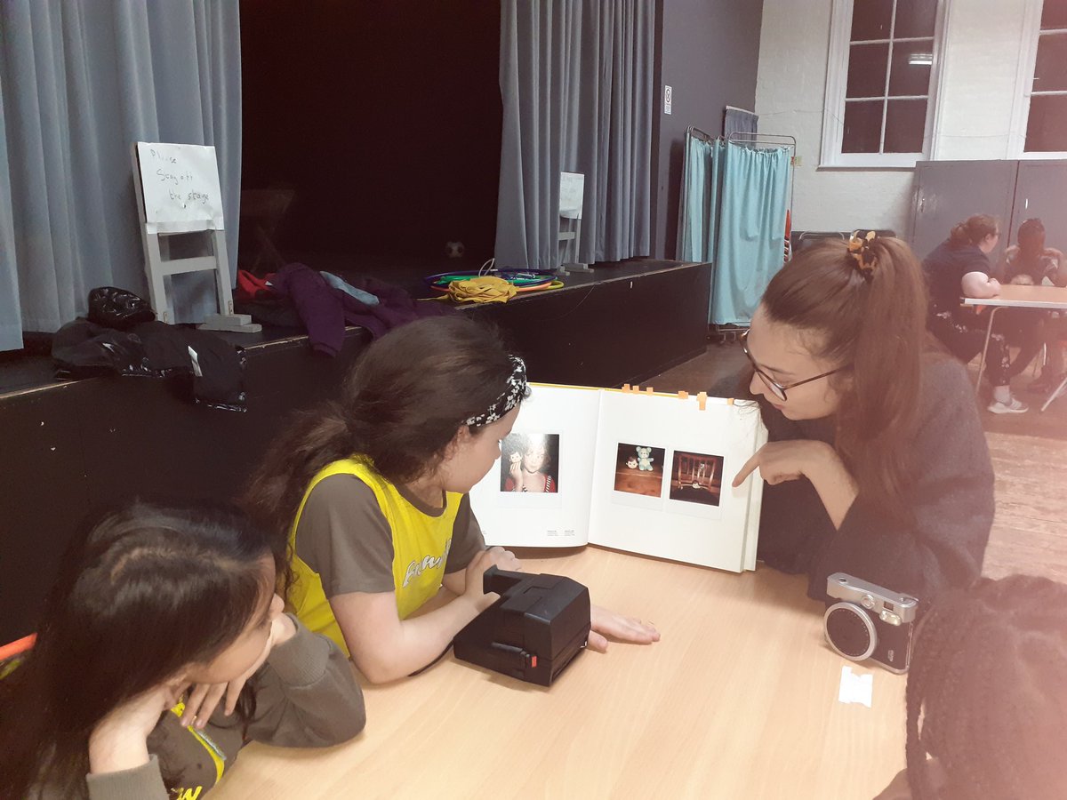 1stDenmark's tweet photo. In celebration of International Women's Day, our Leaders and a visitor,  telling the girls about their careers ! https://t.co/RTMcdzaDBb