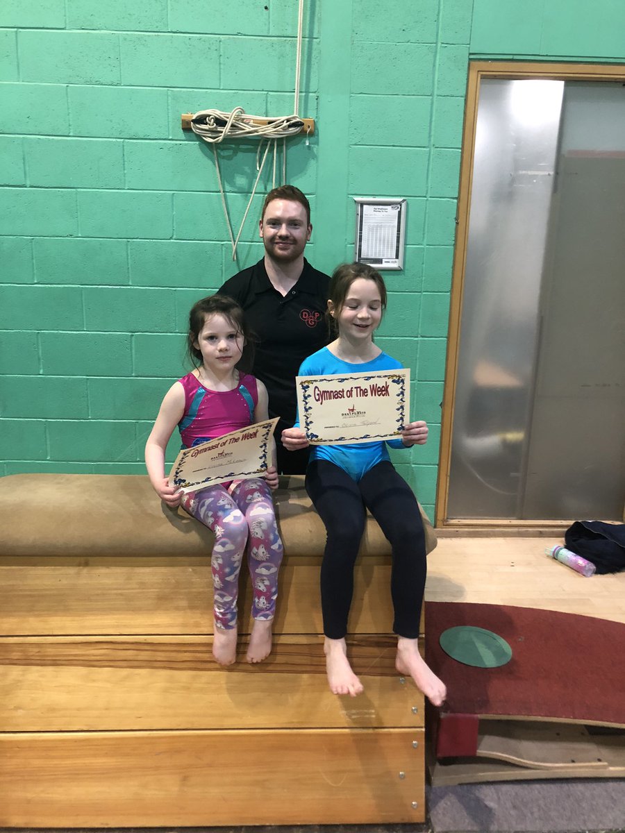 A big well done to Lucina and Olivia for being our star gymnasts at the 17.30 Tuesday class. Keep it up guys 👍