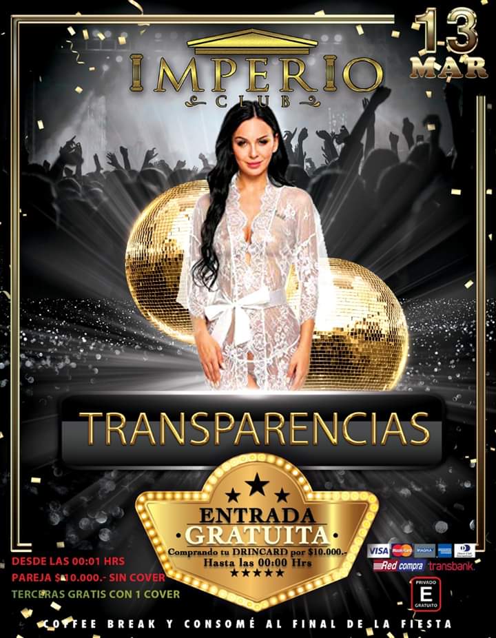 ClubImperio's tweet photo. Partimos el Viernes con la seducción y erotismo de la transparencia.  Y continuamos el sábado con un fiesta al mas puro estilo de Coyotes 😈
    Así que los esperamos este fin de semana desde las 23:00 hrs en IMPERIO CLUB

#clubimperio #ParejaLiberal #SwingerChile https://t.co/bUVfNUdGux