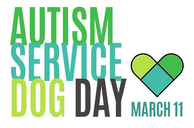#autismservicedogday is tomorrow. How will you honor these amazing canines?