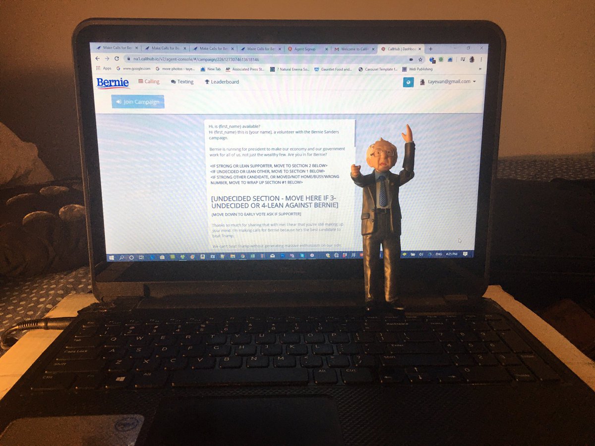 TribbeyTaylor's tweet photo. I phone ☎️ banked for @berniesanders to #Michigan yesterday. #michiganforbernie #bernieformichigan #michiganforberniesanders #Bernie2020 #feelthebern2020 #notmeus #stillbernie2020 #onlybernie #NeverBiden #secondsupertuesday https://t.co/9qLKdThZZe