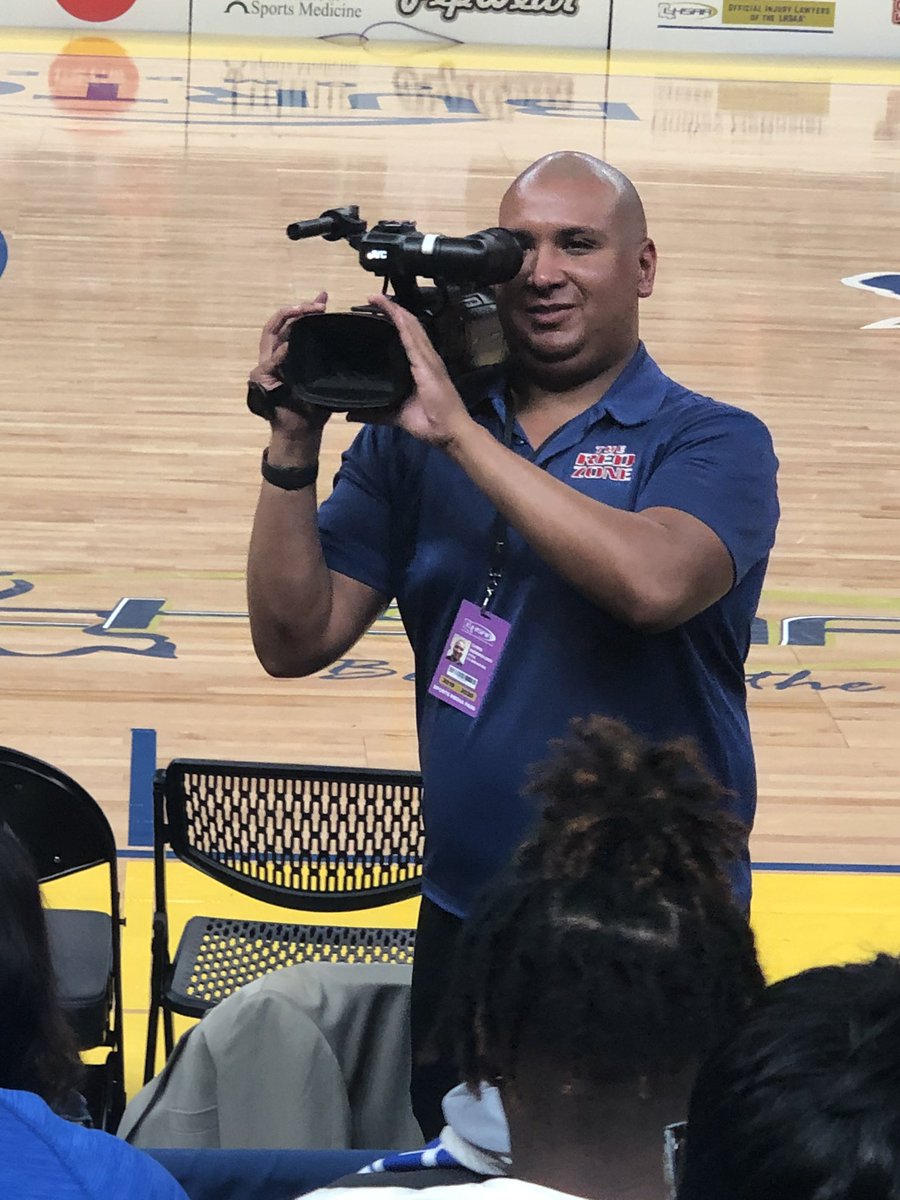BC_Coach_Purvis's tweet photo. @ChrisDemirdjian The hardest working sports editor!!! Does an amazing job for our NELA teams and viewers!! #GeauxHornets!!! https://t.co/3bqjhm6ktV