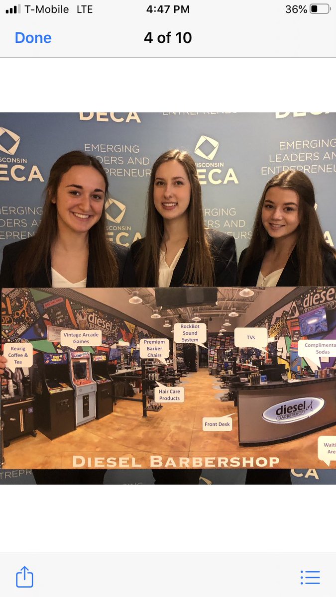 Arrowhead_DECA's tweet photo. First day of state competition is over. So proud of you all!  #wideca #widecascdc #decascdc  #herewecome https://t.co/b4ihuqTqV3