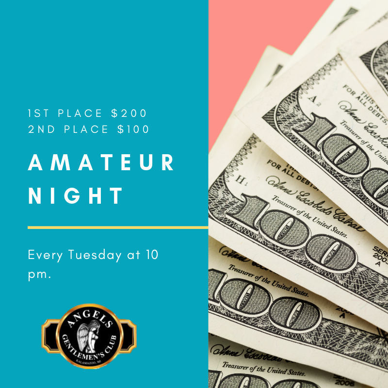 Angels_Kzoo's tweet photo. 10 pm Every Tuesday! 

#AmateurNight #Competition #CashPrizes  #kzooangels #AngelsKzoo #angelsgentlemenclub #GentlemenClub #angels #adultentertainment #dancers #lapdance #tuesdaynights

https://t.co/rgWZnprr4N https://t.co/gPfr7dvl4H