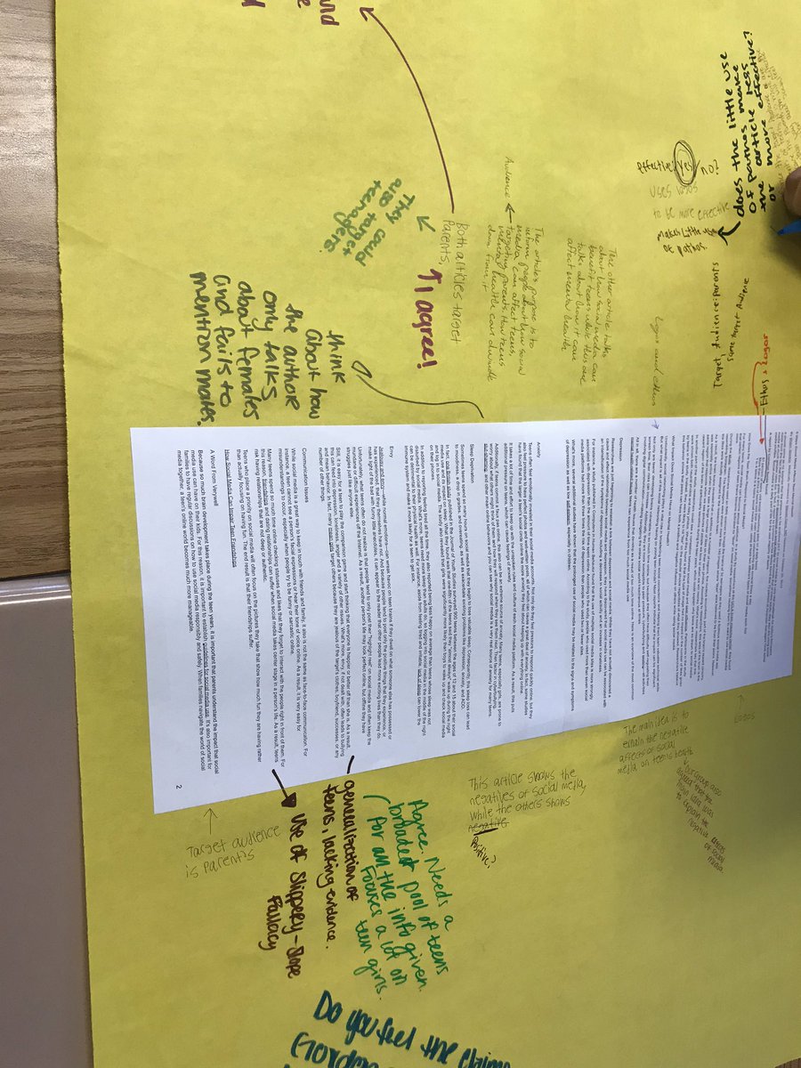 HannMarissa's tweet photo. Today was an extra good day in room 200. ENG 1020 students prepared for their midterm tomorrow with a silent discussion. https://t.co/tGrqlAUcUV